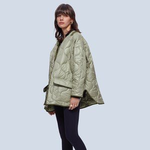 Oversized Quilted Puffer Jacket